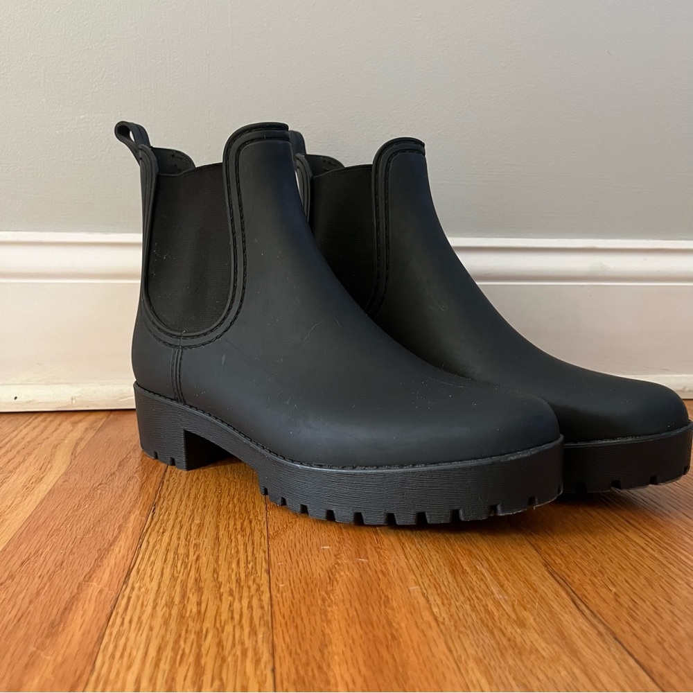 Jeffrey Campbell Cloudy Waterproof Chelsea Rain Boot - Picture 2 of 6